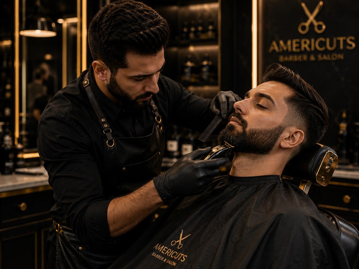 Beard Grooming at Americuts